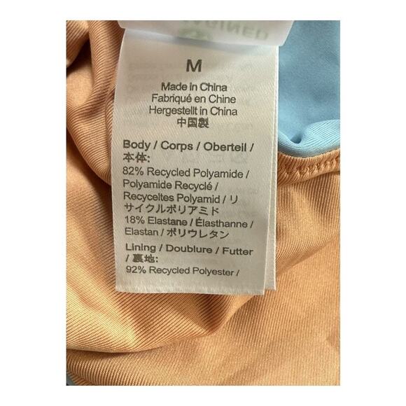 NEW J. Crew‎ Women’s Medium Curved Waist Cheeky Bikini Bottom Blue NWT - Picture 4 of 6